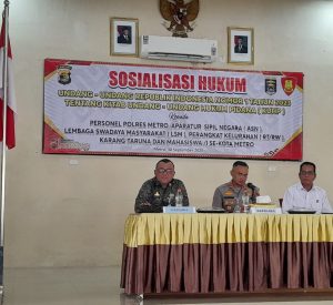 Metro Timur Hadiri Sosialisasi KUHP Baru, Wujudkan Pemahaman Hukum yang Lebih Humanis