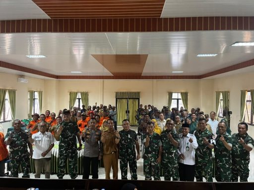 Perkuat Sinergi Cegah Karhutla dan Jaga Lingkungan, Camat Metro Timur Sambut Tim Penyuluh Mabes TNI