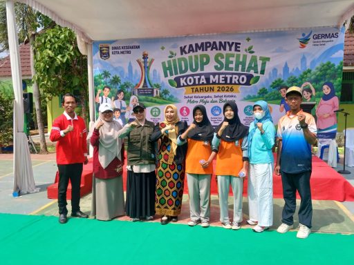 Aksi Bergizi 2026 di SMPN 7 Metro: Bangun Kesadaran Sehat Sejak Bangku Sekolah